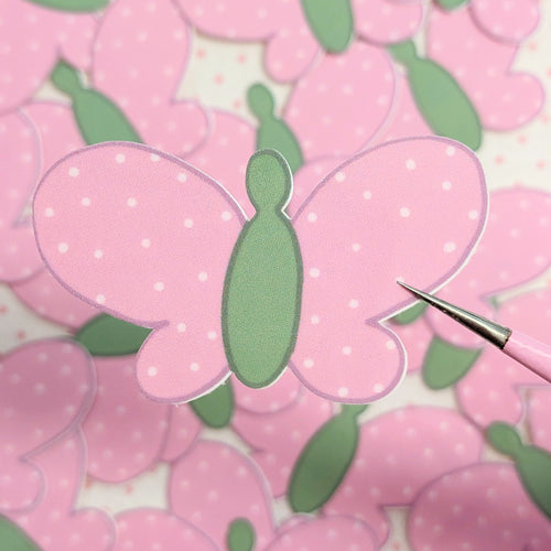butterfly sticker