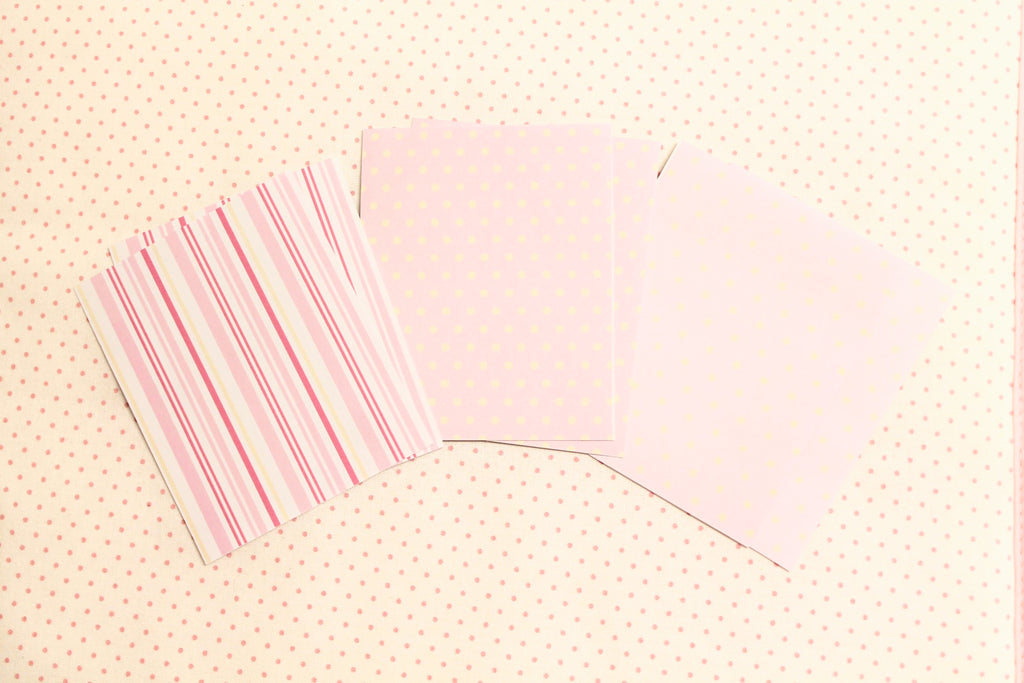 pink lemonade imitation paper/memo sticker set